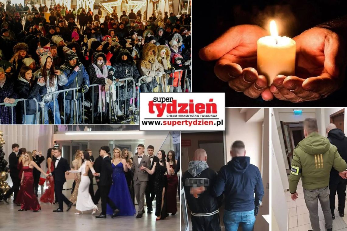 Przegląd informacji z weekendu, 24-25 stycznia 2026. Chełm, Krasnystaw, Włodawa