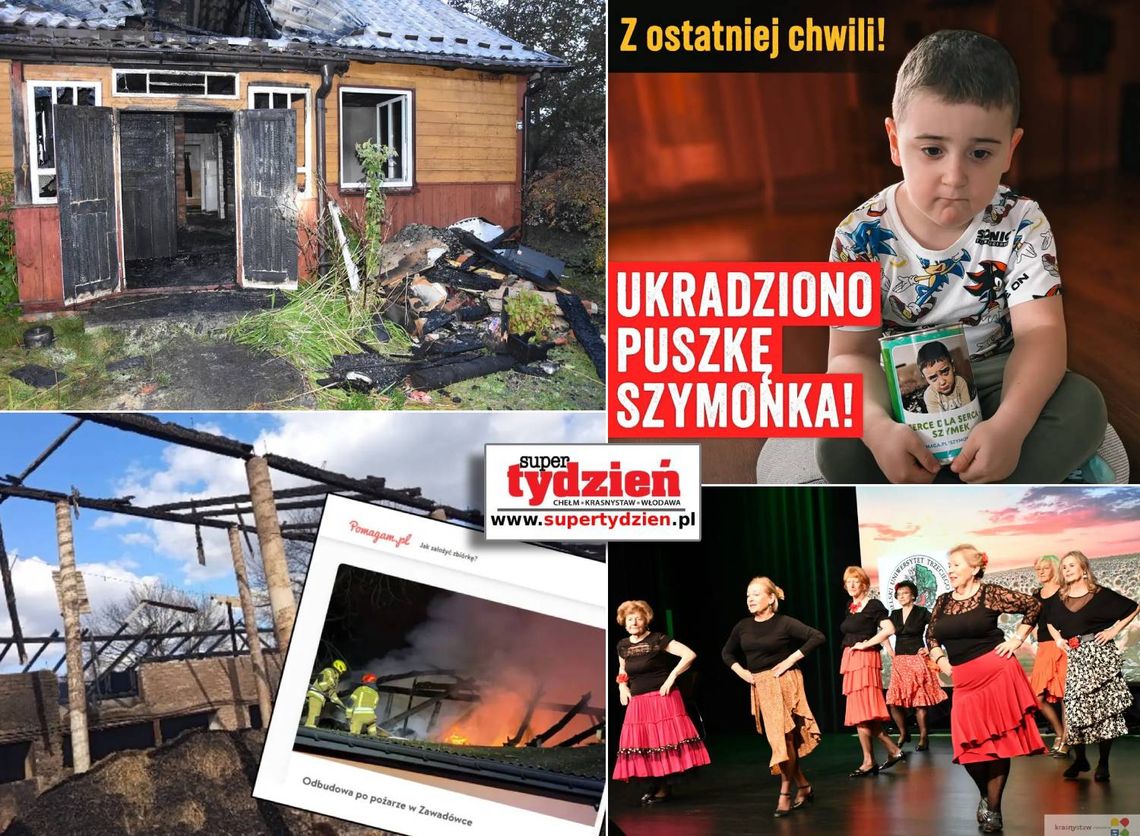 Przegląd ważnych informacji z 14 października 2026. Chełm, Krasnystaw, Włodawa Przegląd informacji z 14 października 2026. Chełm, Krasnystaw, Włodawa