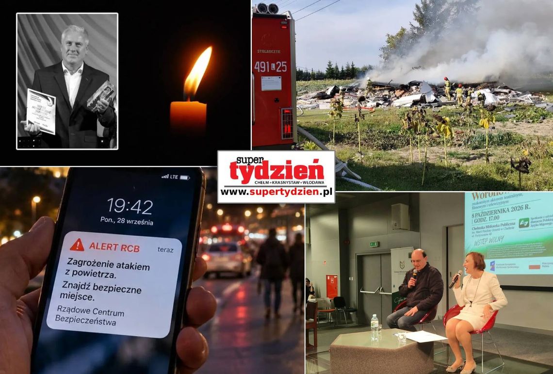 Przegląd informacji z 8 października 2026. Chełm, Krasnystaw, Włodawa