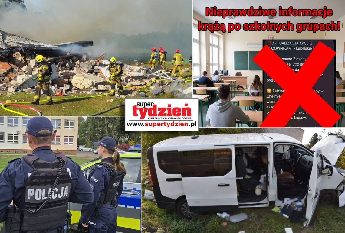 Przegląd ważnych informacji z 9 października 2026. Chełm, Krasnystaw, Włodawa Przegląd informacji z 9 października 2026. Chełm, Krasnystaw, Włodawa