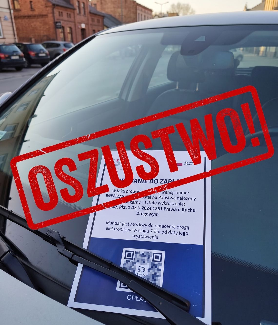 Pułapka za wycieraczką. Oszuści podszywają się pod skarbówkę