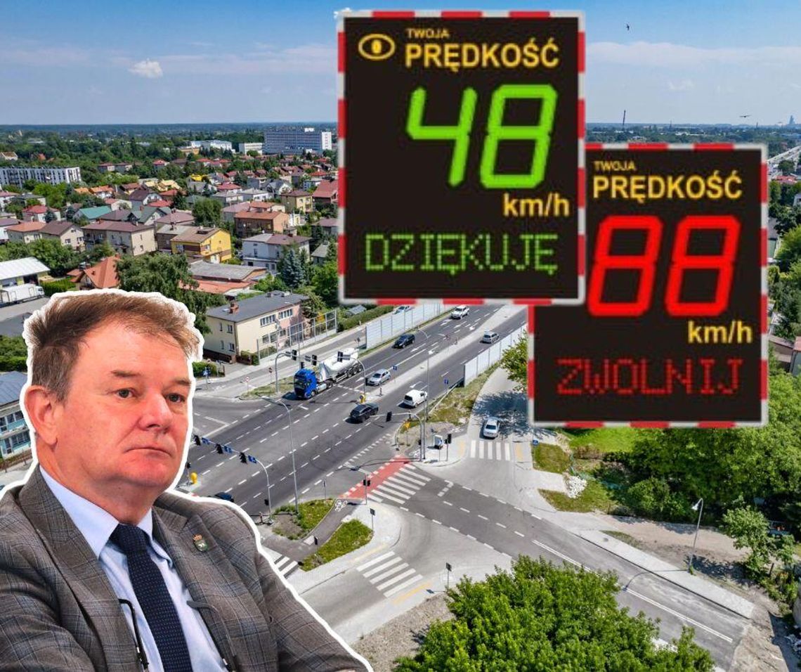 Radny Kister znów proponuje, by w Chełmie zamontować radarowe wyświetlacze prędkości