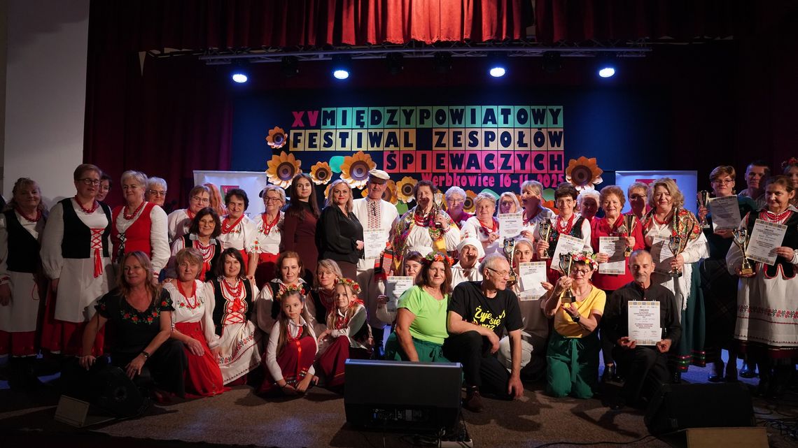 Po raz XV odbył się Międzypowiatowy Festiwal Zespołów Śpiewaczych w Werbkowicach.