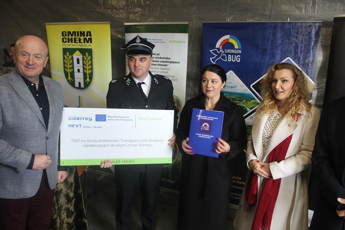 Region. Otrzymali wsparcie o wartości prawie 550 tys. zł. Druhom pomogło Stowarzyszenie Samorządów Euroregionu Bug [ZDJĘCIA, FILM]