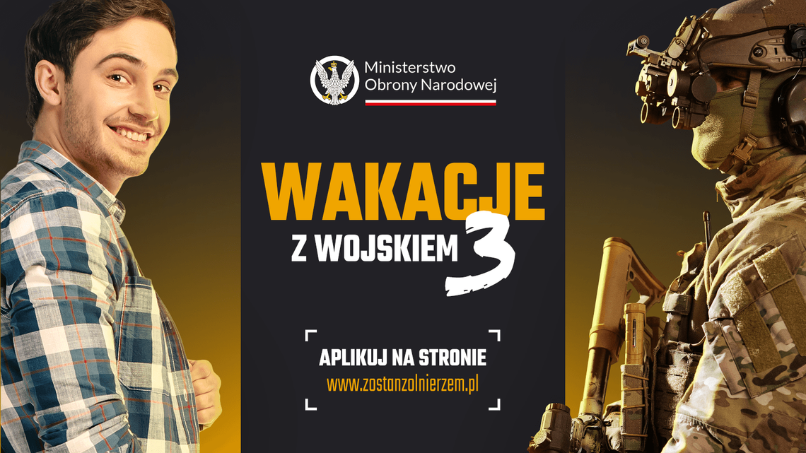 Region. Poligon zamiast kurortu. Wojsko rzuca wyzwanie. Można zarobić prawie 6 tys. zł Zamiast wakacji spędzonych na plaży, pracy za barem czy sezonowego zatrudnienia przy zbiorach - strzelnica, szkolenie wojskowe i sprawdzian własnych możliwości. Rusza trzecia edycja programu „Wakacje z Wojskiem”, skierowanego do młodych ludzi, którzy chcą aktywnie wykorzystać letnią przerwę.