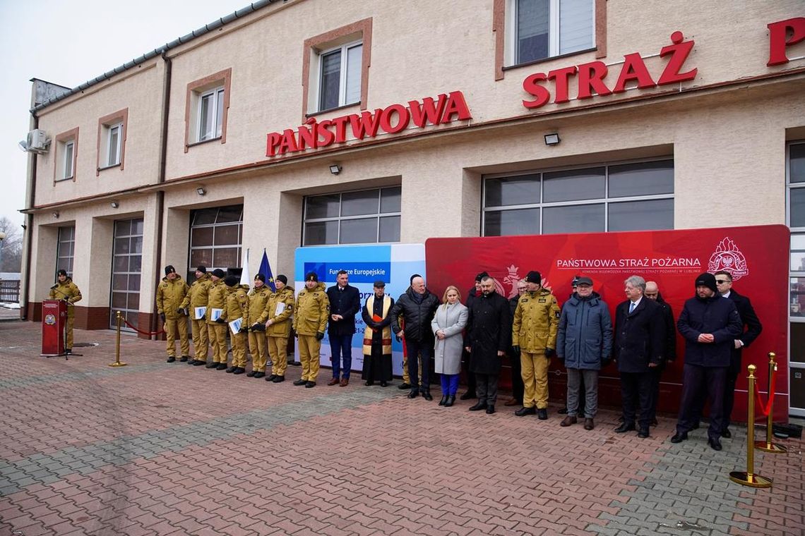 Ratownicy z Chełma i Krasnegostawu otrzymali konkretne wsparcie. Nowoczesny sprzęt za miliony [ZDJĘCIA]