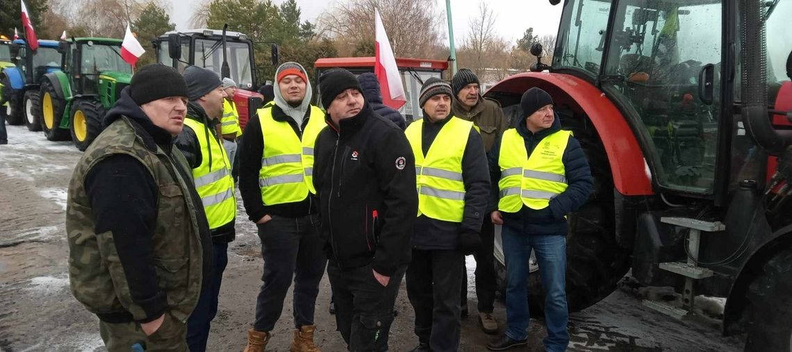 Region. Rozpoczął się protest rolników. W Janowie, Białopolu, Zakręciu i Żółkiew Kolonii