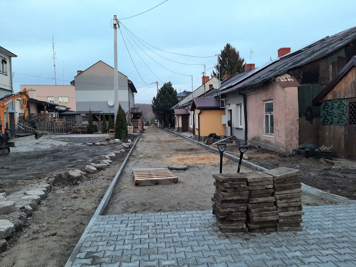 Remont ulicy Kościuszki w centrum Kraśniczyna zakończony