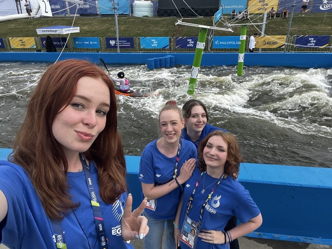 Roksana Paralusz potrójną liderką podczas igrzysk w Krakowie Roksana Paralusz potrójną liderką podczas igrzysk w Krakowie