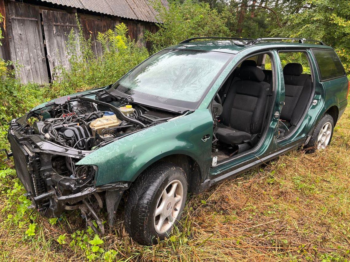 Sawin: Ukradł passata lawetą, tłumaczył że „był porzucony”