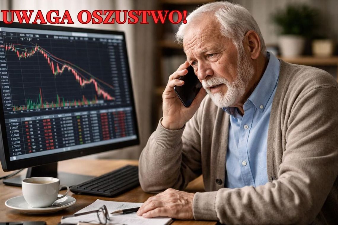 Senior z powiatu krasnostawskiego stracił oszczędności. Oszuści użyli wizerunku prezydenta