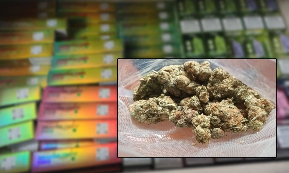 Siedemnastolatek z Chełma w rękach policji. Miał setki e-papierosów i marihuanę