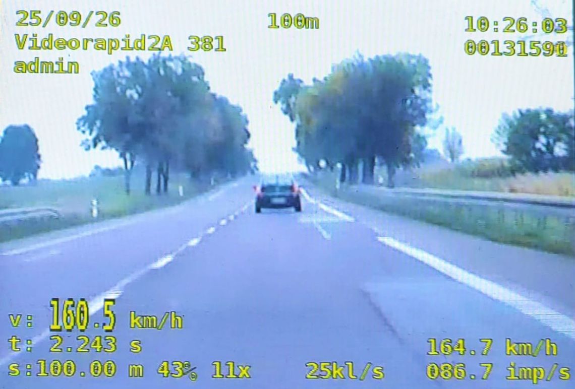 Siedmiu kierowców straciło prawo jazdy. Rekordzista pędził 160 km/h przez Anusin Siedmiu kierowców straciło prawo jazdy. Rekordzista pędził 160 km/h przez Anusin