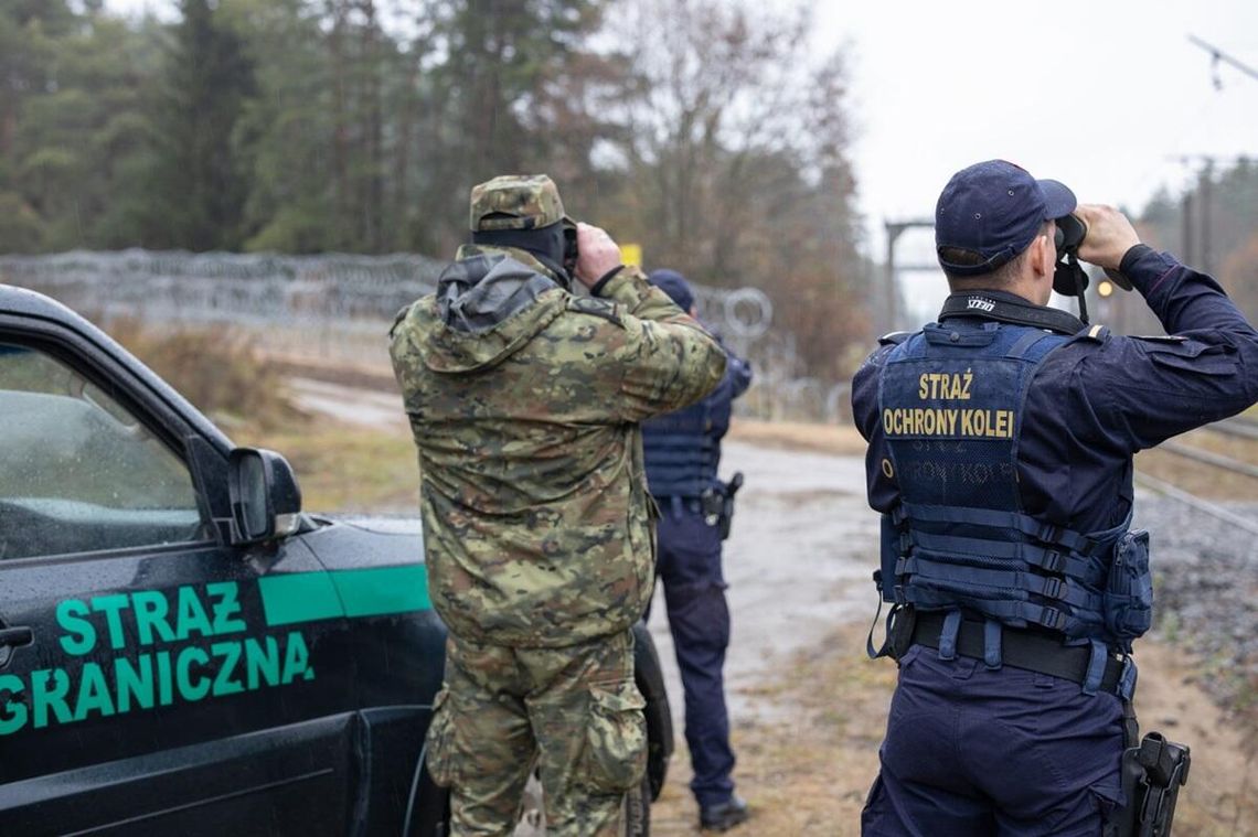 SOK-iści namierzyli 12 cudzoziemców zatrudnionych do prac na torach w stacji Chełm Wschodni