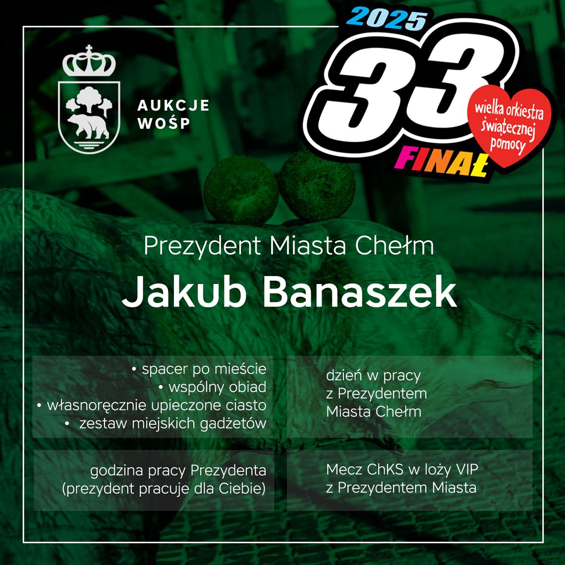 Spacer z prezydentem wylicytowany, ale… niezrealizowany Spacer z prezydentem wylicytowany, ale… niezrealizowany