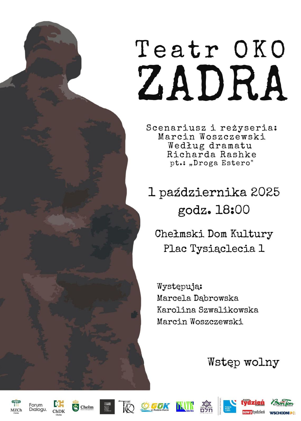 Spektakl „Zadra” poruszy mieszkańców Chełma