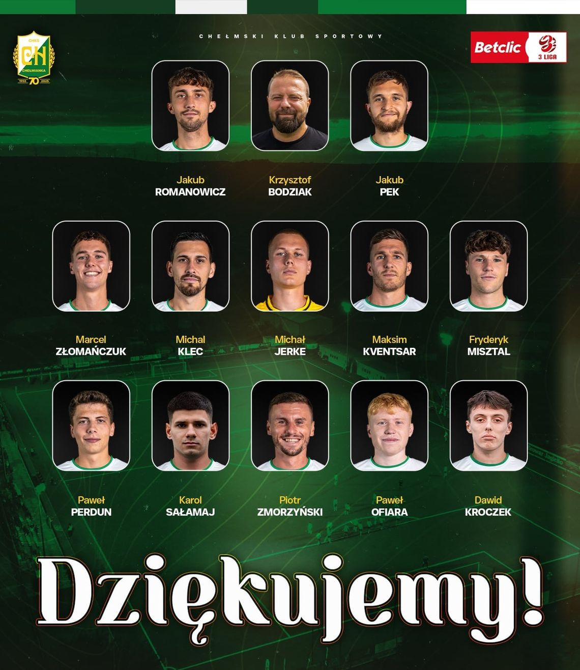 Sporo zmian w biało-zielonych szeregach