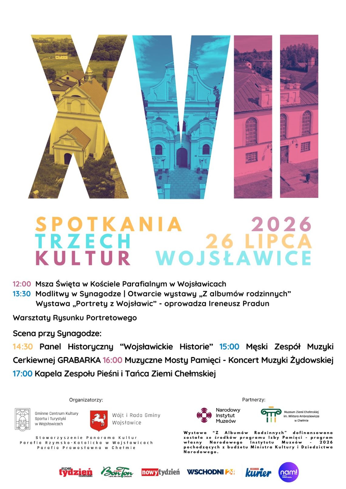 Spotkania Trzech Kultur w Wojsławicach. Lipcowe wydarzenie połączy historię, modlitwę i muzykę XVII edycja "Spotkań Trzech Kultur" odbędzie się 26 lipca w Wojsławicach.