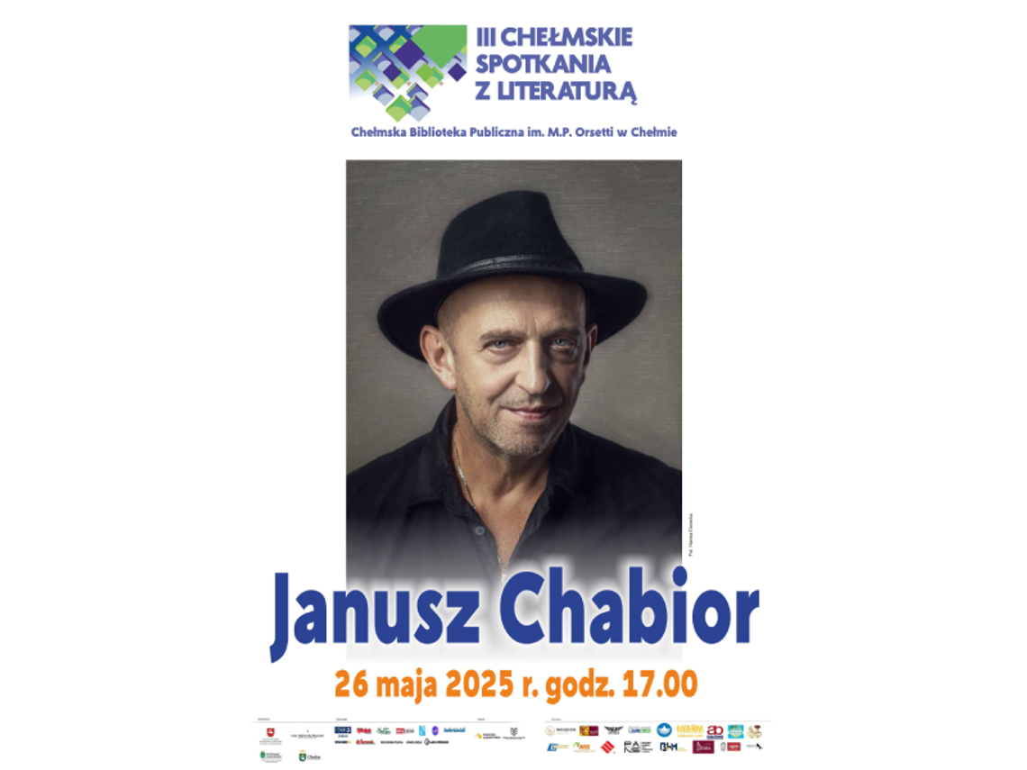 Spotkanie z Januszem Chabiorem w Chełmskiej Bibliotece Publicznej