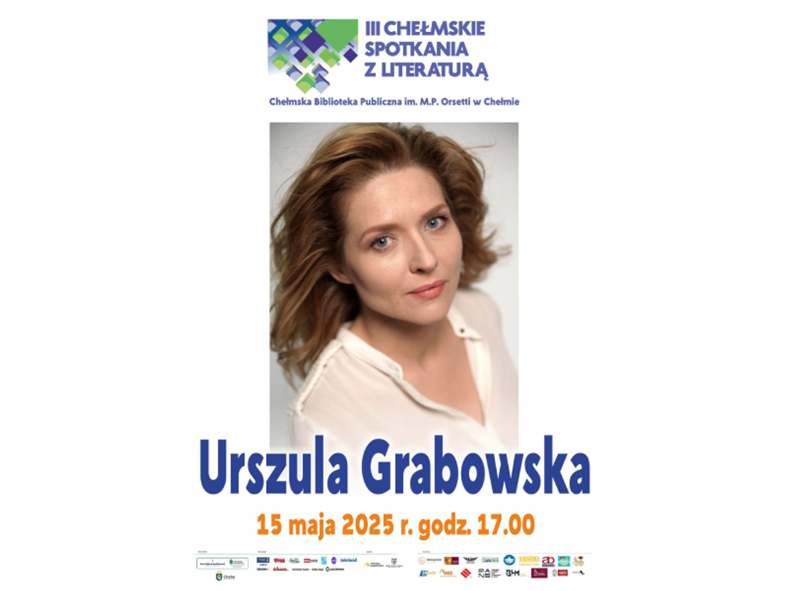 Urszula Grabowska zagości w progach chełmskiej biblioteki