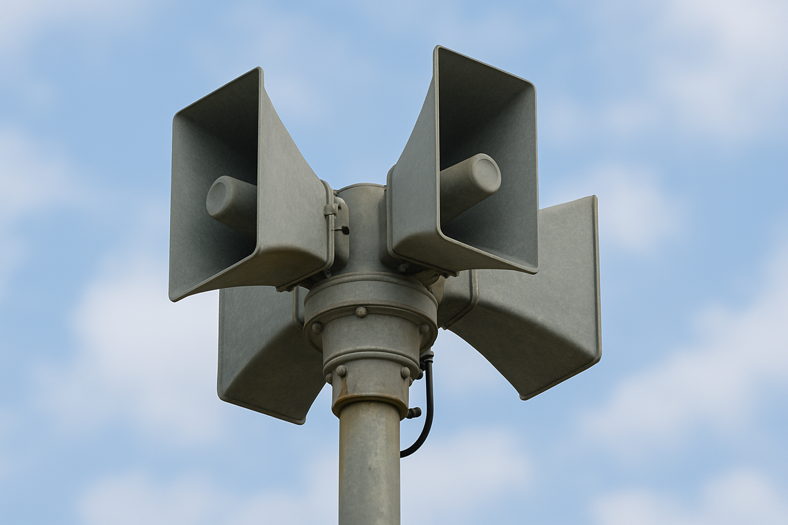 Sprawdzą syreny alarmowe w Chełmie. Miasto apeluje o spokój To tylko test! Mieszkańcy nie mają powodów do obaw!