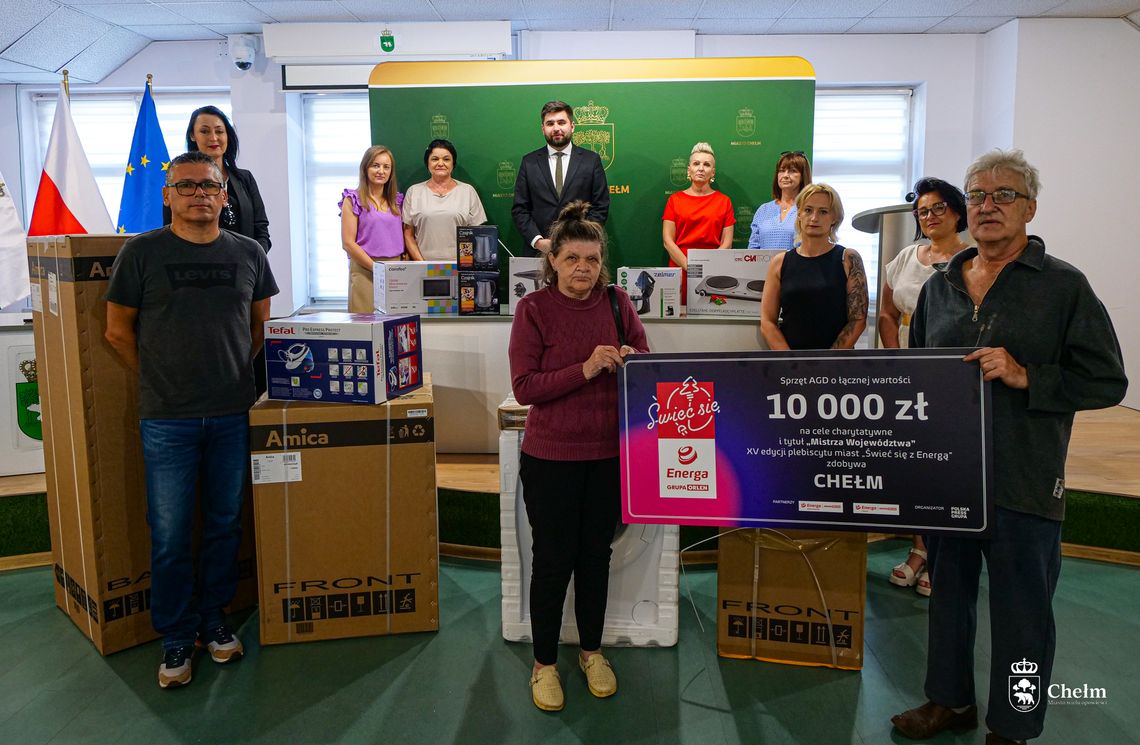 Sprzęt AGD trafił do potrzebujących dzięki wygranej w ogólnopolskim konkursie