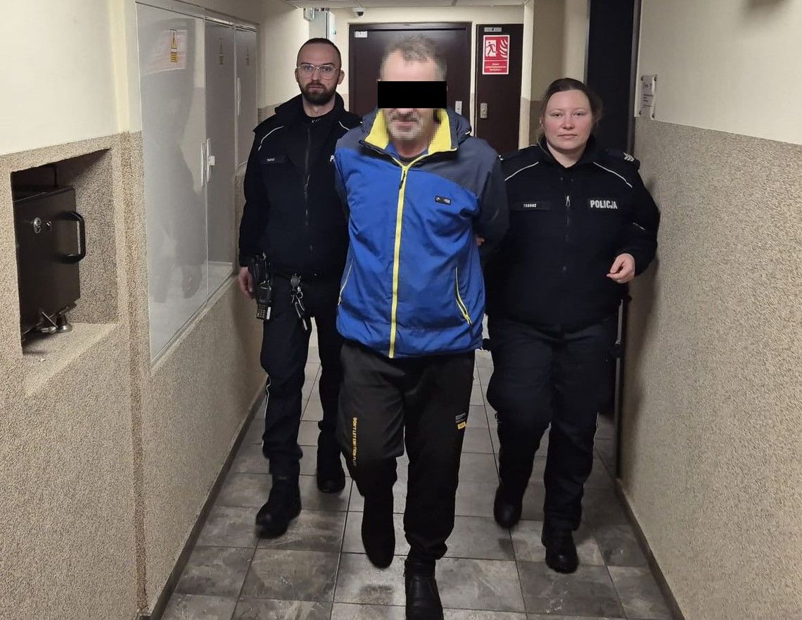 Strzelał do żony i córki z wiatrówki. Jest już w areszcie