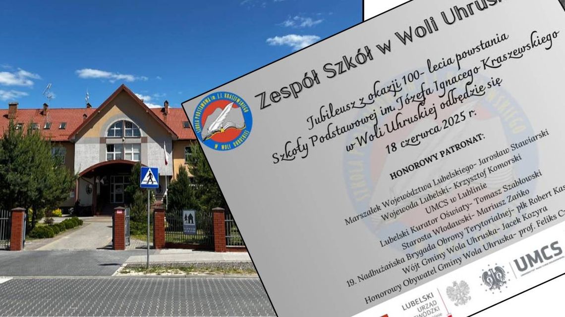 Stulecie Szkoły Podstawowej w Woli Uhruskiej