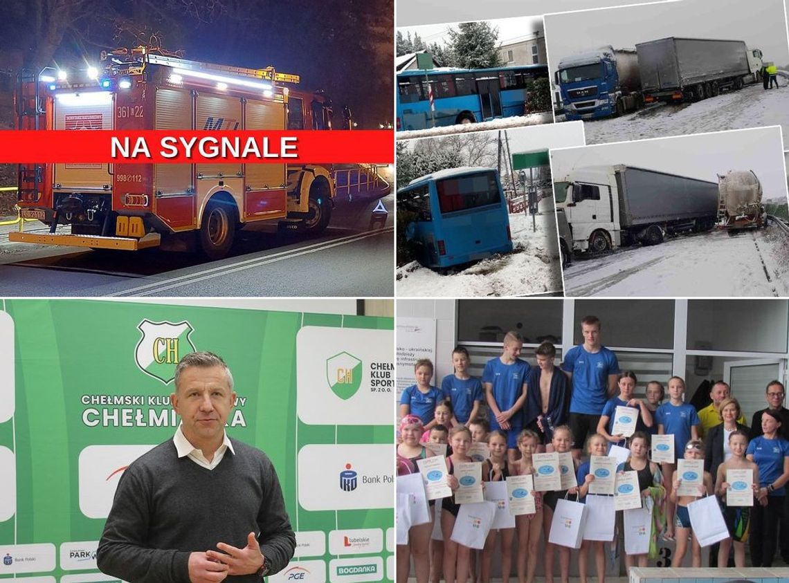 SuperFlesz (25-11-22): Ciągnik widmo, atak śniegu i kolizje, dystrybucja węgla