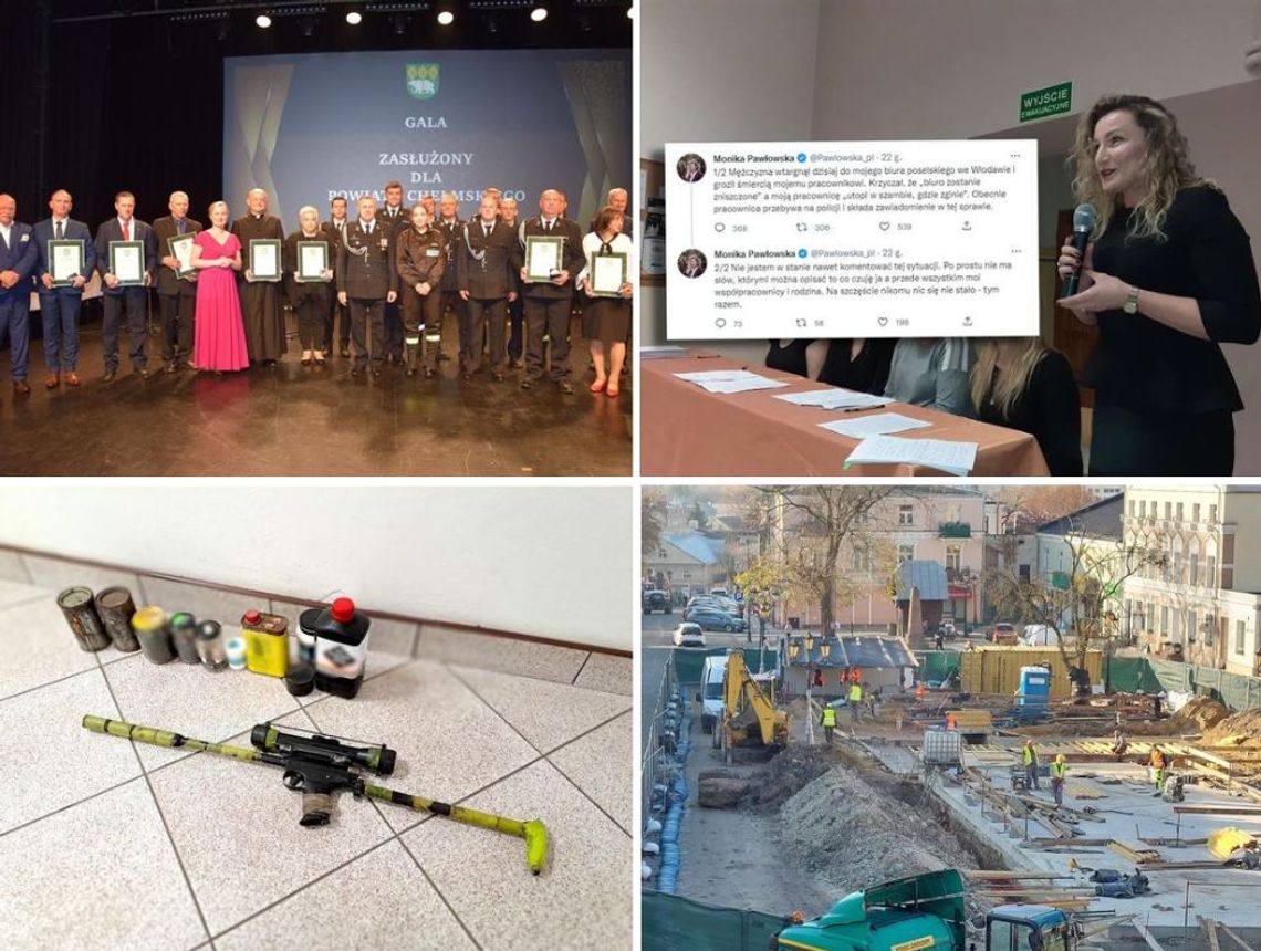 SuperFlesz (28-10-22): nielegalna broń, atak na biuro posłanki, zasłużeni dla powiatu SuperFlesz (28-10-22): nielegalna broń, atak na biuro posłanki, zasłużeni dla powiatu