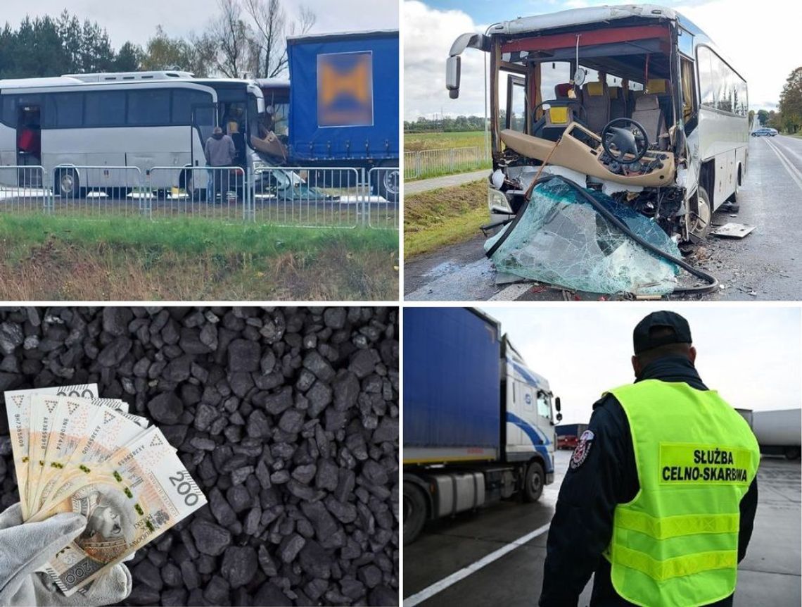 SuperFlesz (29-09-22): Wypadek w Stołpiu, jodek potasu w szkołach, dodatek węglowy - kontrole SuperFlesz (29-09-22): Wypadek w Stołpiu, jodek potasu w szkołach, dodatek węglowy - kontrole