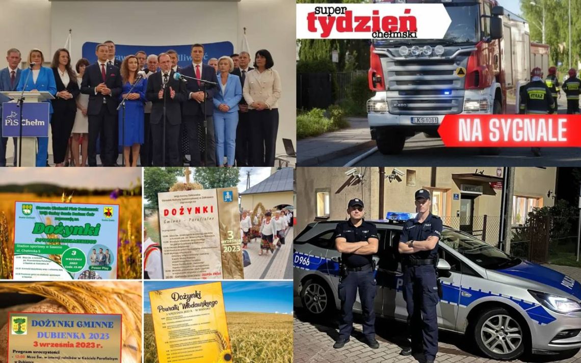 SuperFlesz: przegląd prasy 03.09.2023 Chełm, Krasnystaw, Włodawa SuperFlesz: przegląd prasy 03.09.2023 Chełm, Krasnystaw, Włodawa