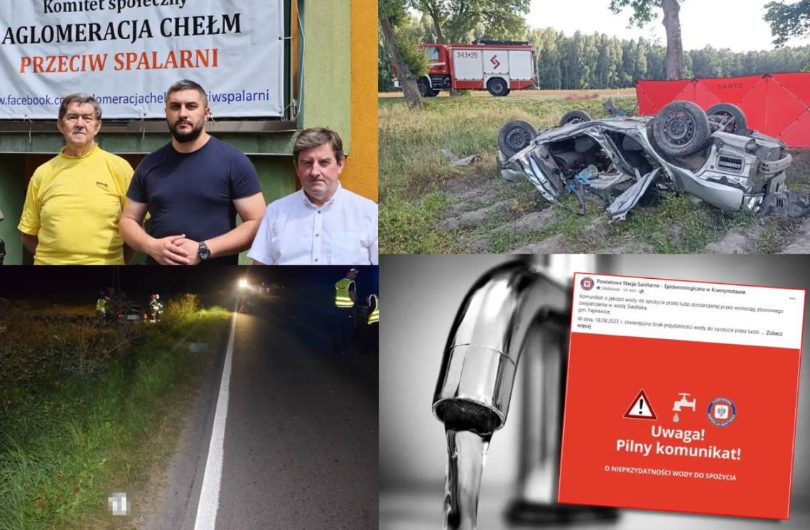 SuperFlesz: przegląd prasy 19.08.2023 Chełm, Krasnystaw, Włodawa SuperFlesz: przegląd prasy 19.08.2023 Chełm, Krasnystaw, Włodawa