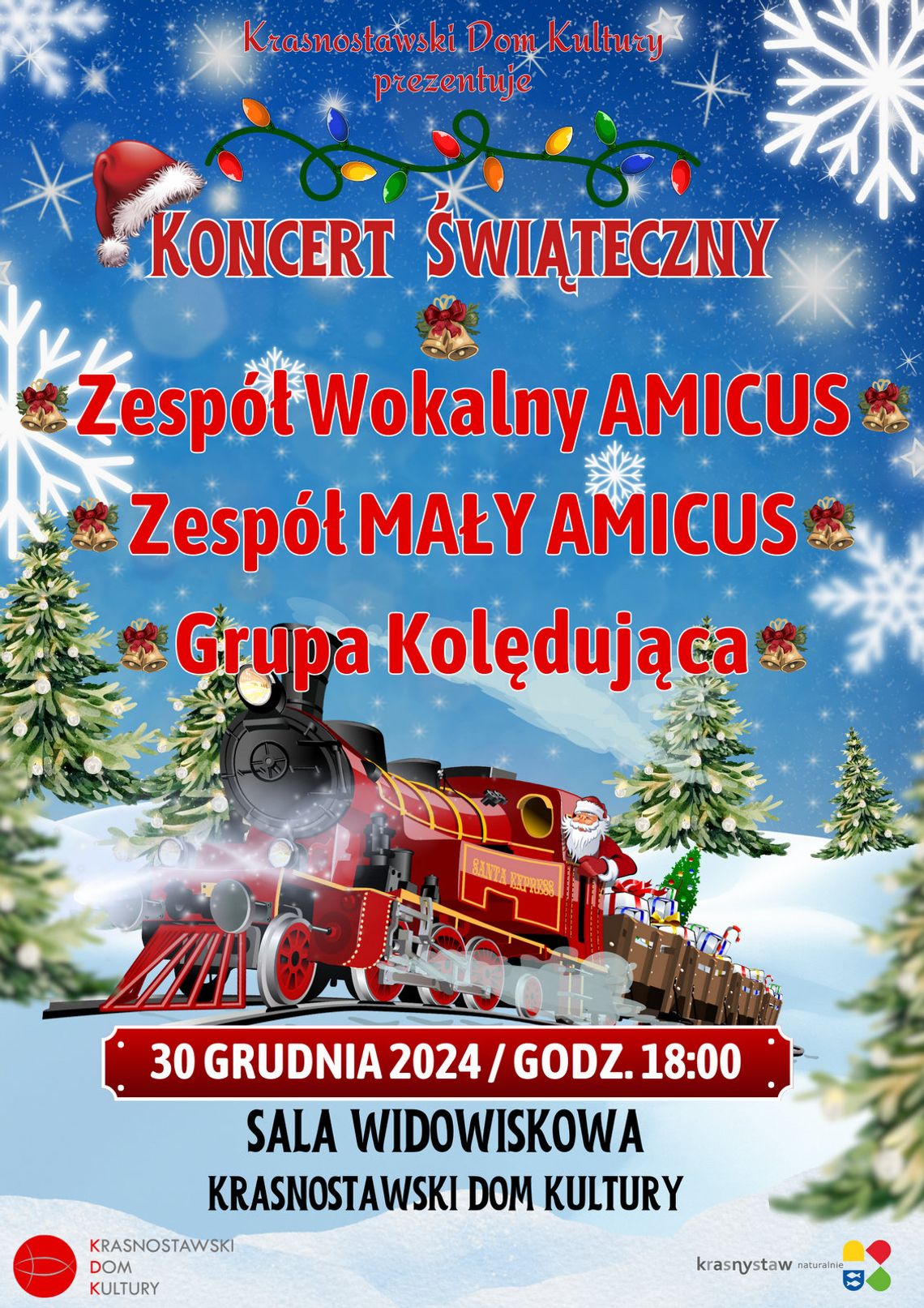 Świąteczna Melodia w Krasnostawskim Domu Kultury