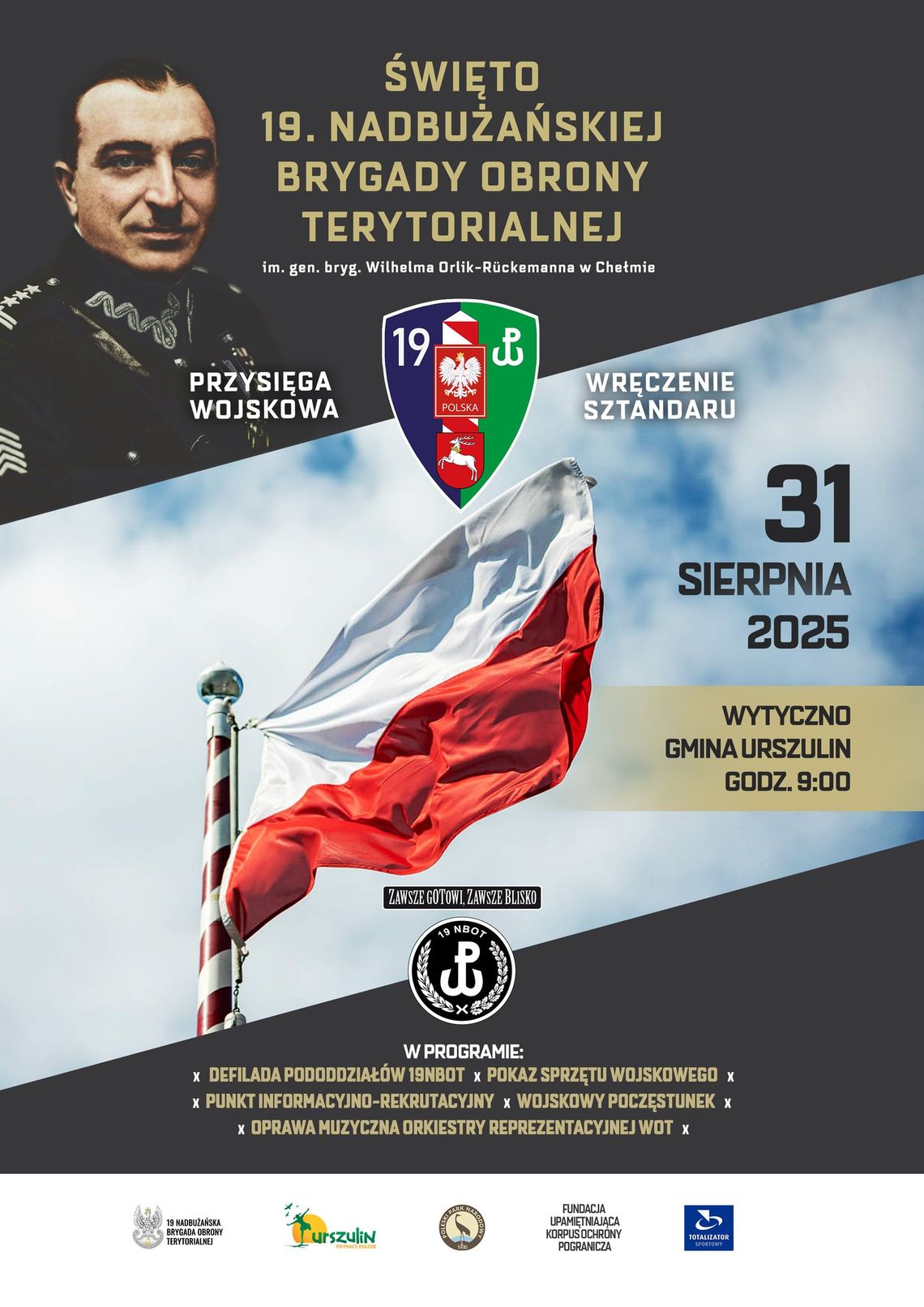 Święto 19. Nadbużańskiej Brygady Obrony Terytorialnej w Wytycznie