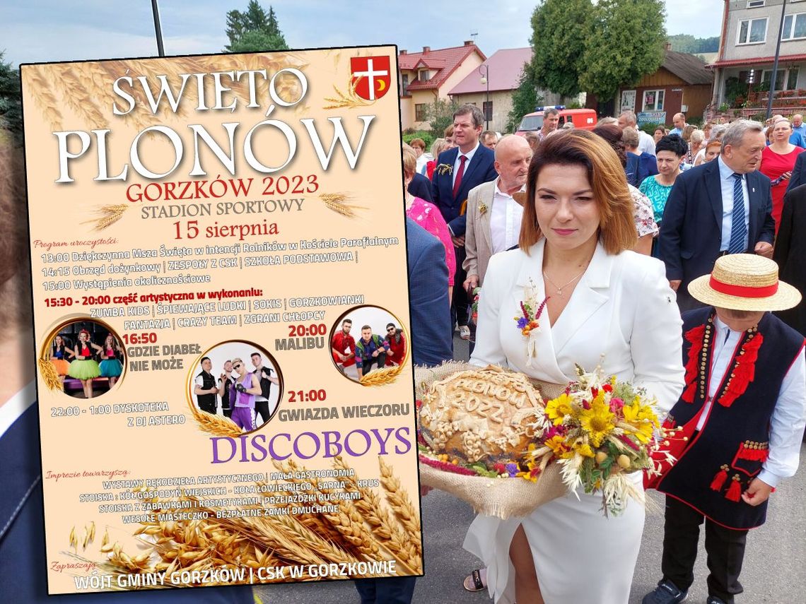 Święto plonów w Gorzkowie. Sprawdzamy program dożynek