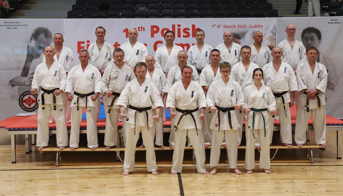 Szkolili formę pod okiem mistrza