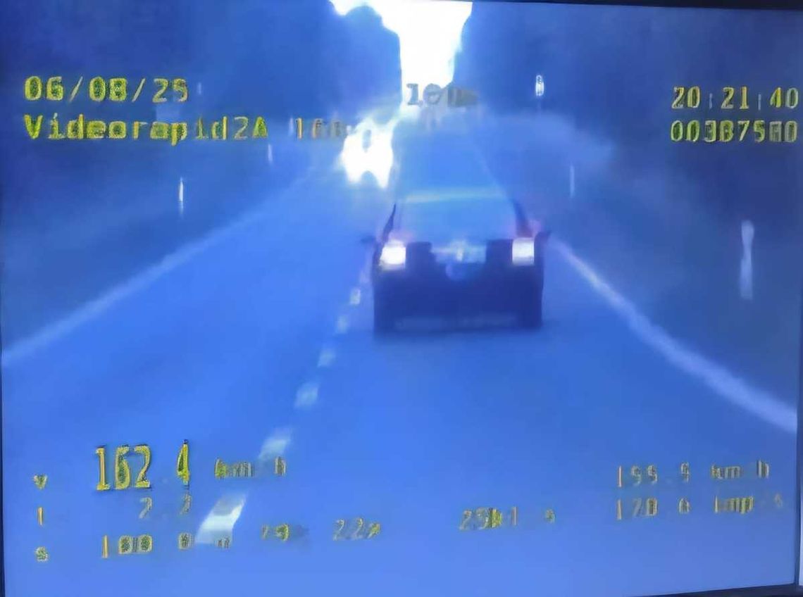 SZOK! 20-latek z Włodawy pędził 162 km/h i wyprzedzał na skrzyżowaniu!