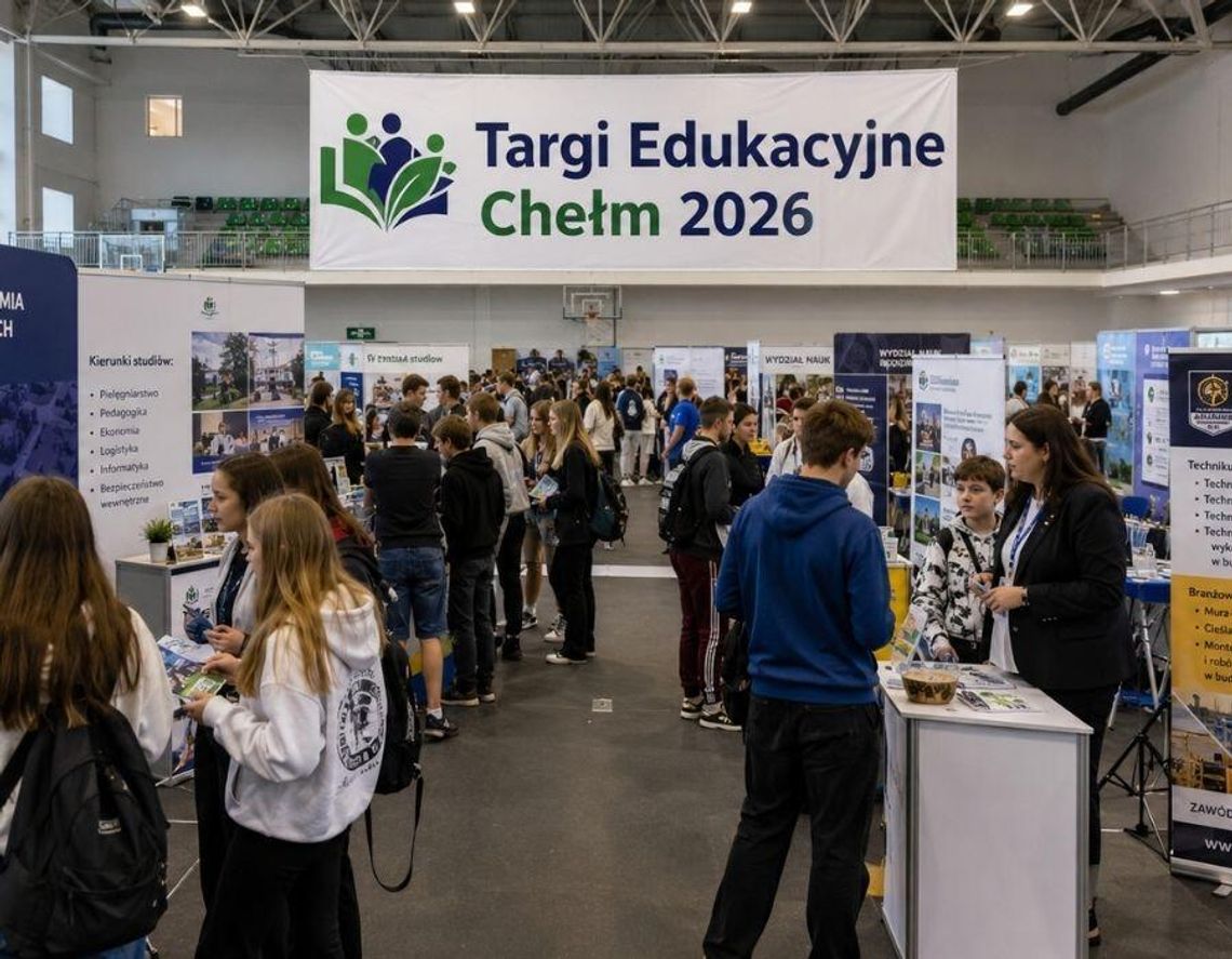 Targi Edukacyjne w Chełmie. Uczniowie poznają szkoły, uczelnie i lokalny rynek pracy Targi Edukacyjne w Chełmie. Uczniowie poznają szkoły, uczelnie i lokalny rynek pracy