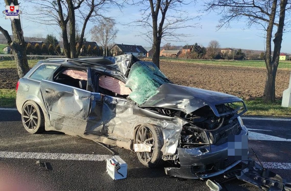 Lubelskie. Zderzył się z cysterną. Nie żyje 22-latek