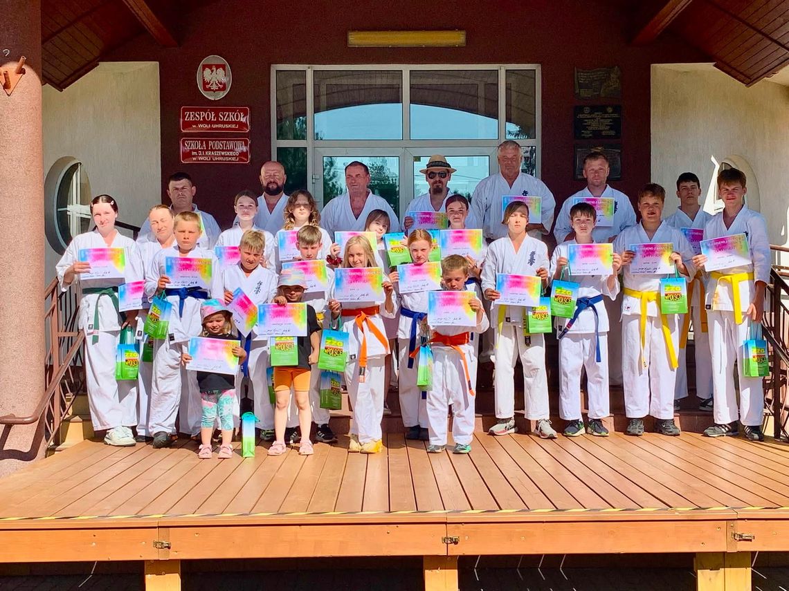 To był aktywny wypoczynek wychowanków Kanku Klub Karate Kyokushin Kanku w Chełmie