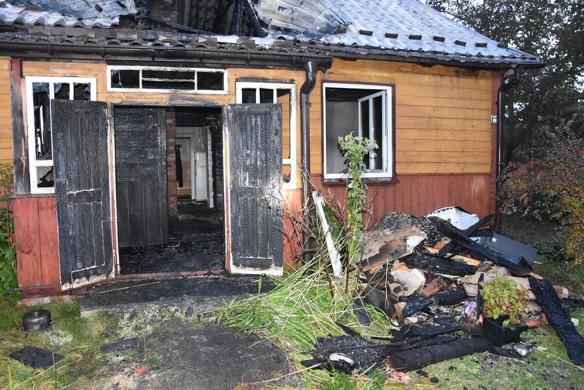 Tragedia w Starym Brusie. W pożarze zginęła 88-letnia kobieta