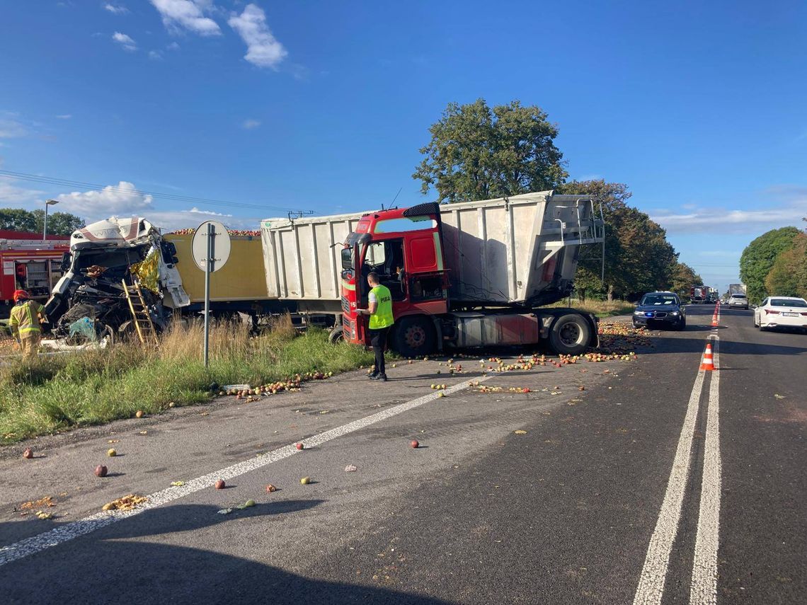 Tragiczne zderzenie na drodze K12 na trasie z Chełma do Lublina. Jeden z kierowców nie żyje Tragiczne zderzenie na drodze K12 na trasie z Chełma do Lublina. Jeden z kierowców nie żyje