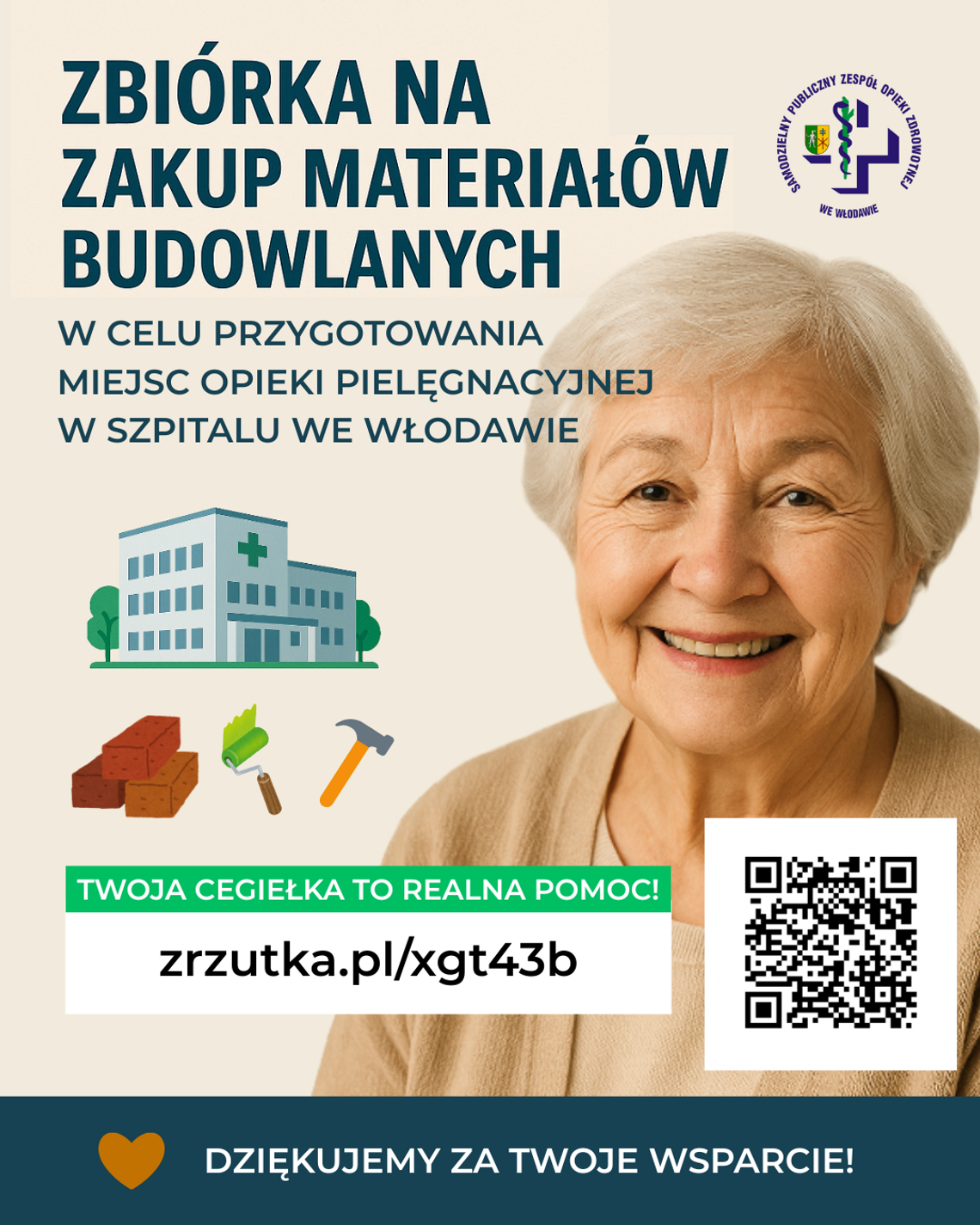 Trwa zbiórka na modernizację włodawskiego szpitala