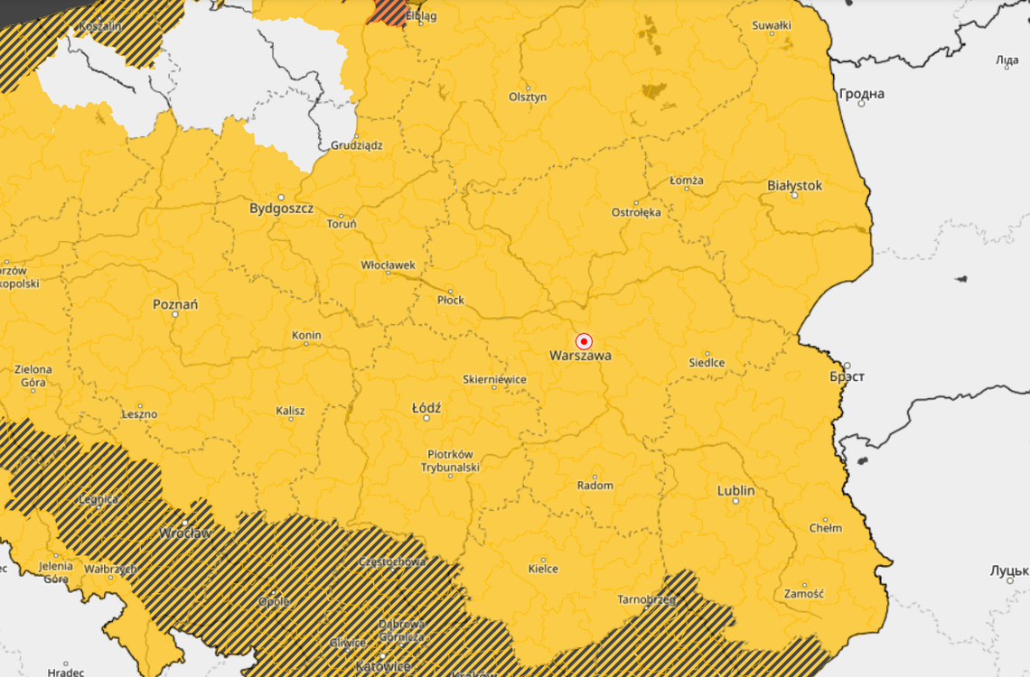 Trzy ostrzeżenia meteo dla lubelskiego. Uwaga na oblodzenia i silny wiatr!