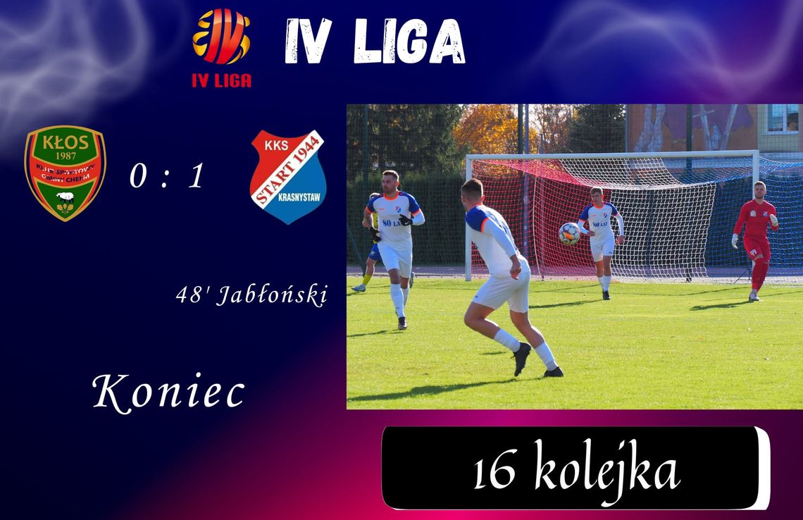 Trzy punkty dla Startu Krasnystaw