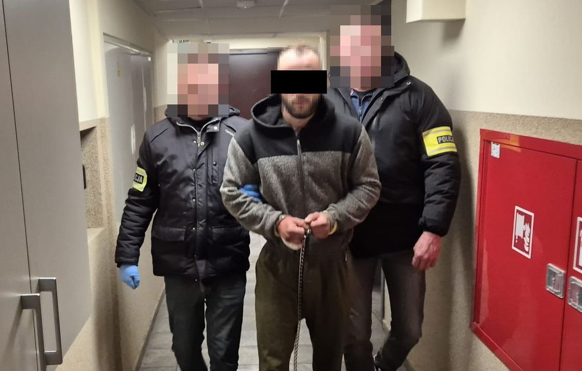 Tymczasowy areszt dla nożownika za dwa ataki [WIDEO Z ZATRZYMANIA]