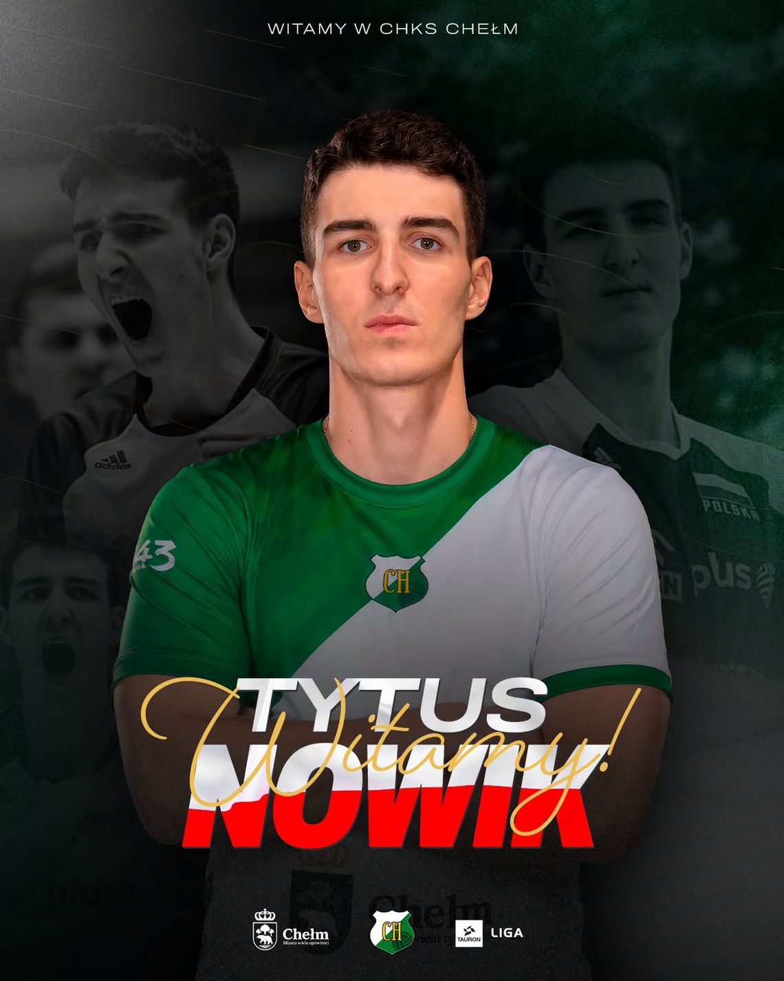 Tytus Nowik kolejnym nowym zawodnikiem ChKS-u Chełm Tytus Nowik kolejnym nowym zawodnikiem ChKS-u Chełm