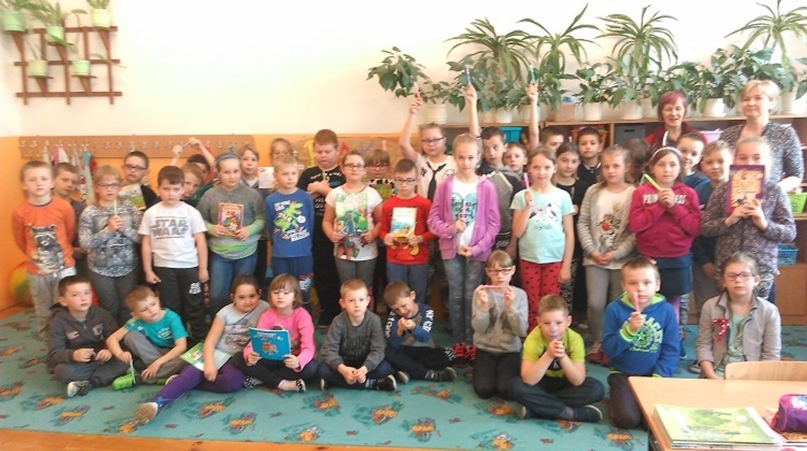 Uczniowie z Liszna projektowali zakładki