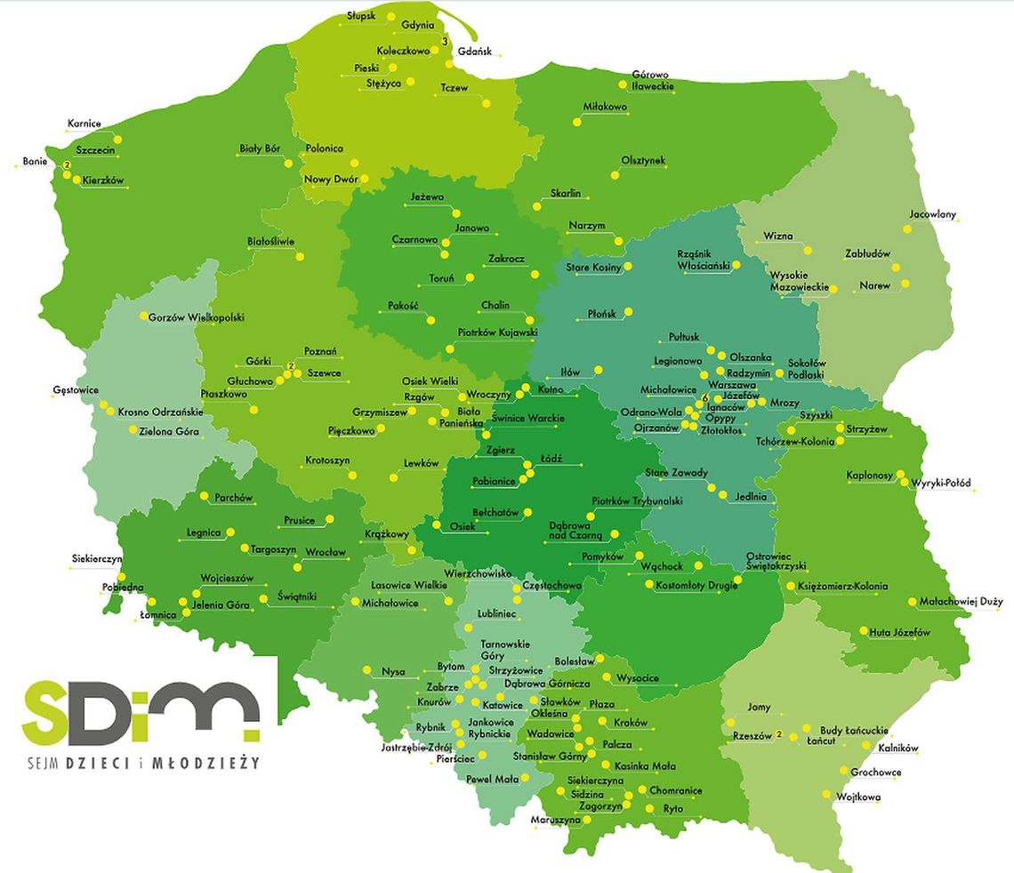 Krasnystaw, Włodawa: Uczniowie z naszego regionu pojadą na Sejm Dzieci i Młodzieży